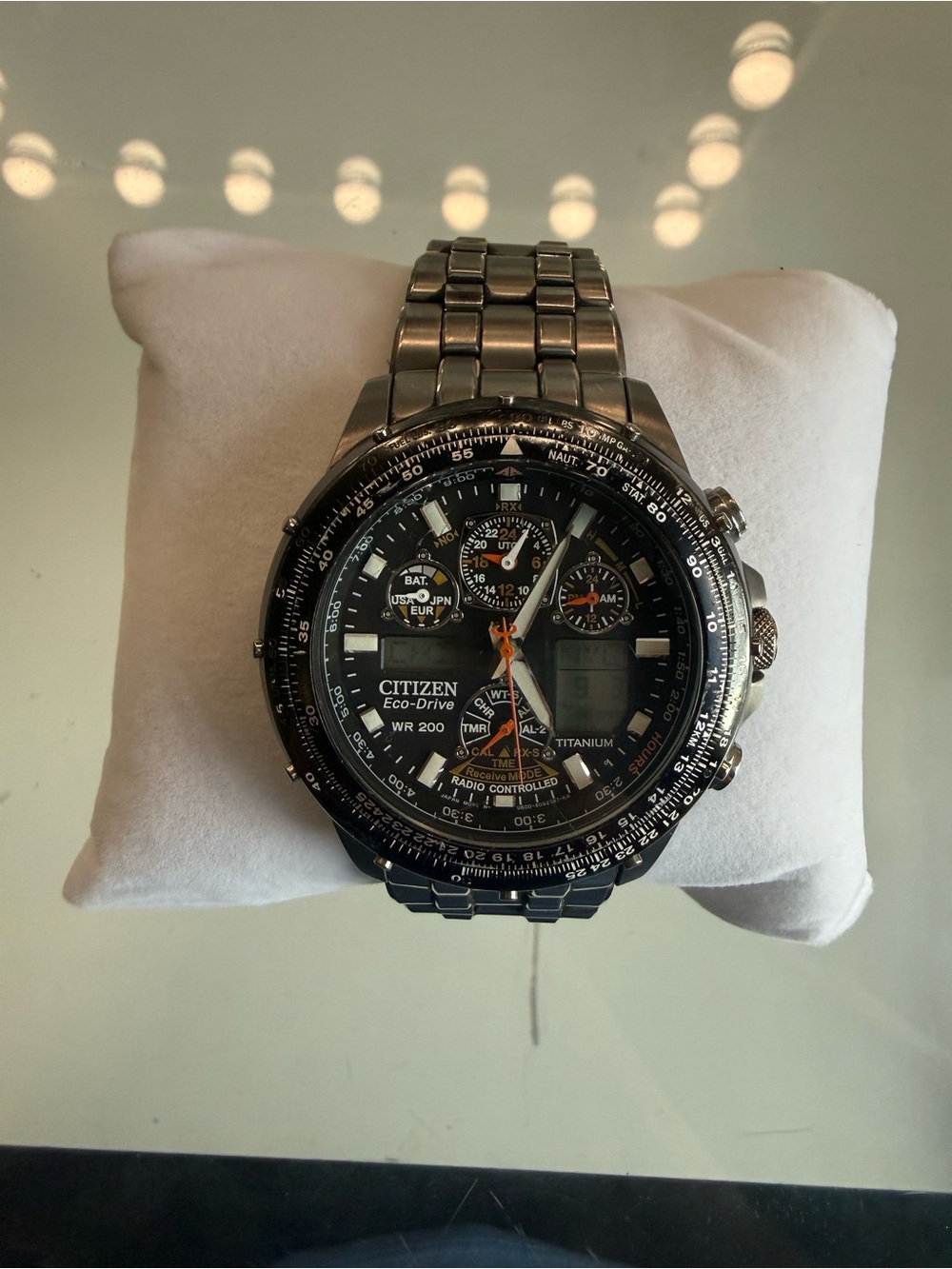 Citizen Promaster Skyhawk U600-S049661 Titanium Eco-Drive Radio Controlled Watch